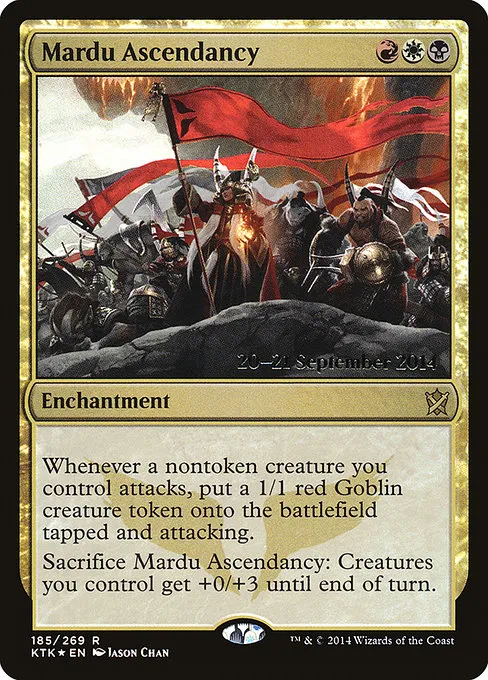 Mardu Ascendancy · Khans of Tarkir Promos 185s/56