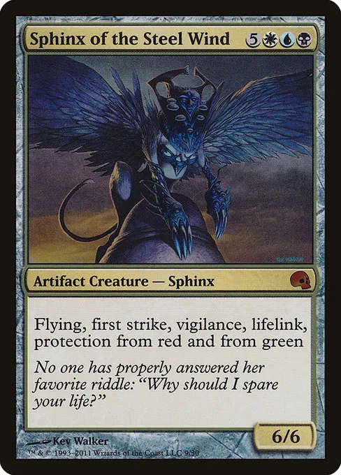 Sphinx of the Steel Wind · Premium Deck Series: Graveborn 9/30