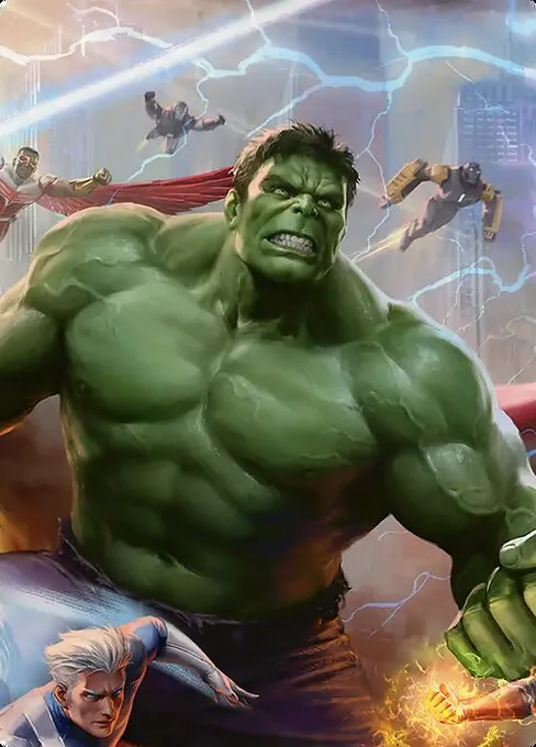 Hulk, Always Angry // Hulk, Always Angry · Marvel Super Heroes Art Series 2b/66