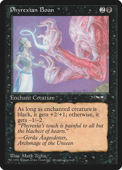 Phyrexian Boon · Alliances 58a/199