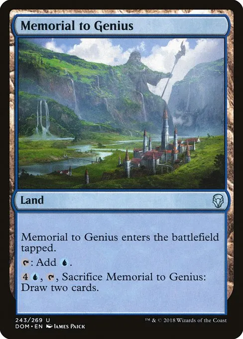 Memorial to Genius · Dominaria 243/280