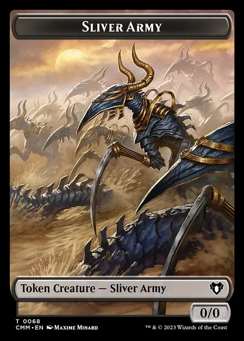 Sliver Army · Commander Masters Tokens 68/81