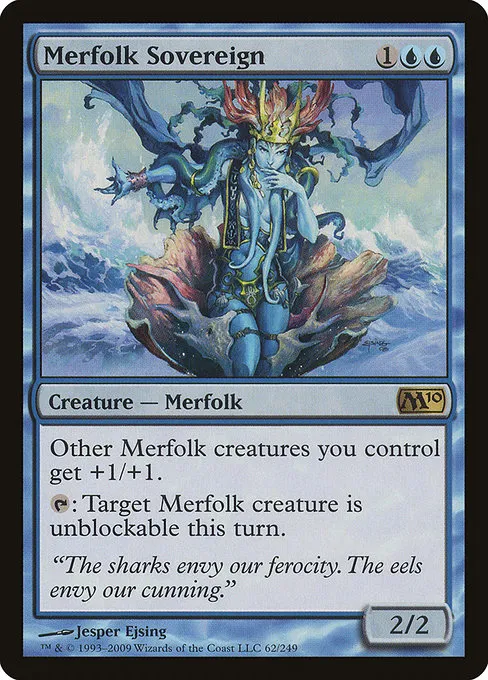 Merfolk Sovereign · Magic 2010 62/249