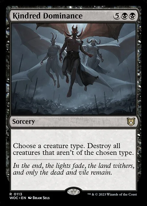 Kindred Dominance · Wilds of Eldraine Commander 113/173