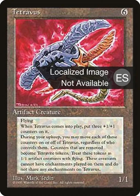 Tetravus · Fourth Edition Foreign Black Border 350/378