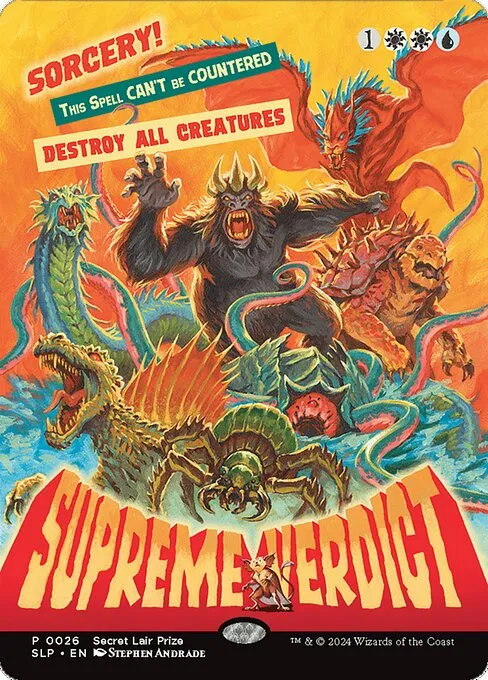 Supreme Verdict · Secret Lair Promo 26/51