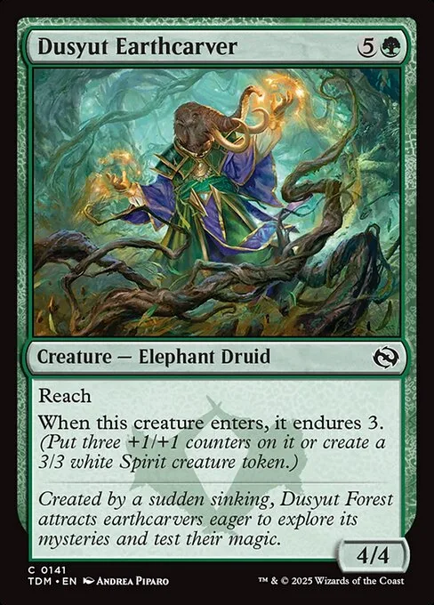 Dusyut Earthcarver · Tarkir: Dragonstorm 141/427