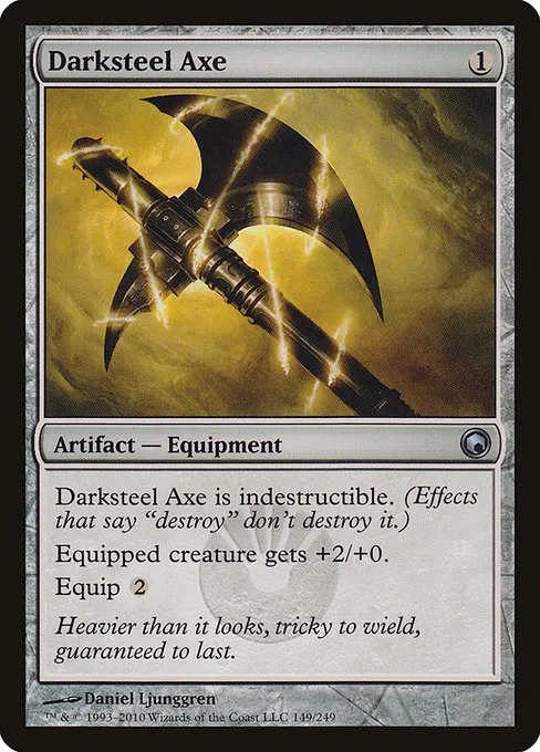 Darksteel Axe · Scars of Mirrodin 149/249