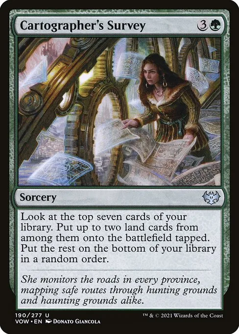 Cartographer's Survey · Innistrad: Crimson Vow 190/423