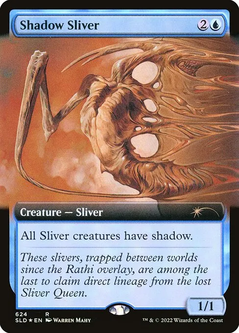Shadow Sliver · Secret Lair Drop 624/2547
