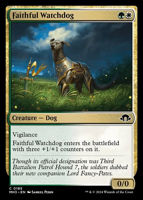 Faithful Watchdog · Modern Horizons 3 185/528