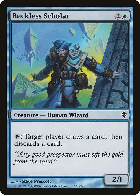 Reckless Scholar · Zendikar 60/269