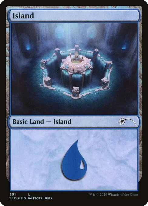 Island · Secret Lair Drop 551/2547