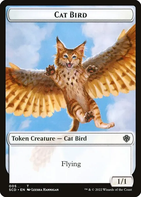 Cat Bird · Starter Commander Deck Tokens 5/27