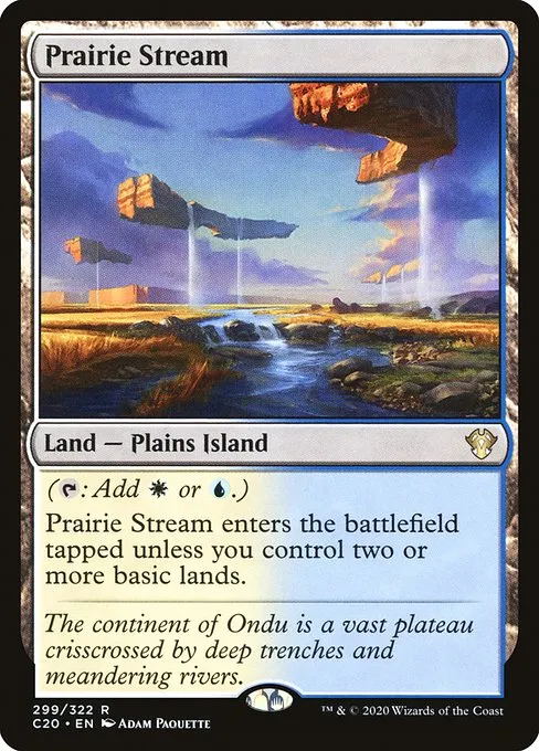 Prairie Stream · Commander 2020 299/322