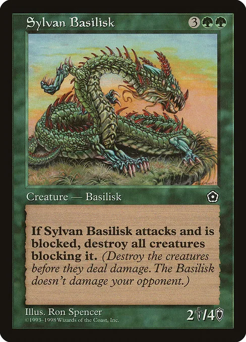 Sylvan Basilisk · Portal Second Age 146/165