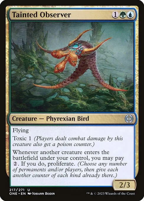 Tainted Observer · Phyrexia: All Will Be One 217/479