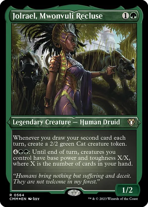 Jolrael, Mwonvuli Recluse · Commander Masters 564/1067