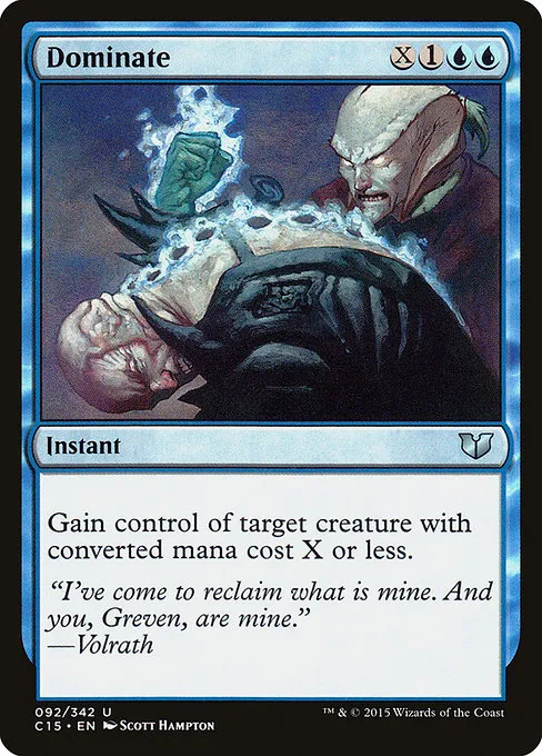 Dominate · Commander 2015 92/342