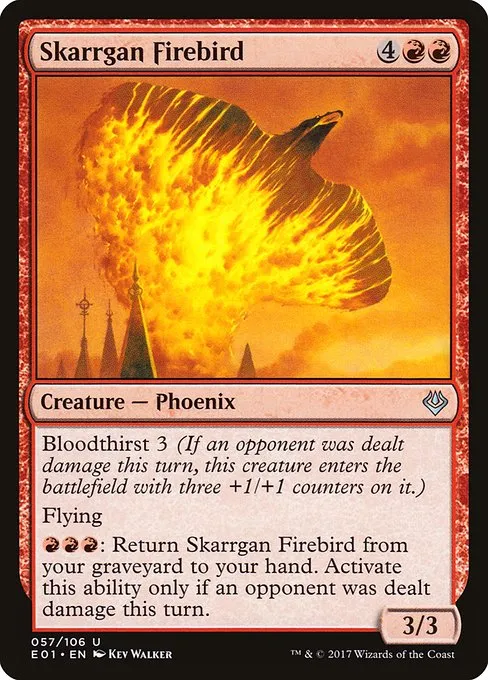 Skarrgan Firebird · Archenemy: Nicol Bolas 57/106