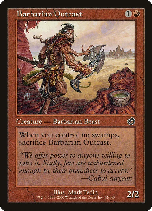 Barbarian Outcast · Torment 92/143