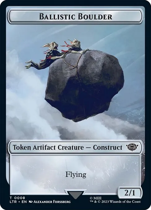 Ballistic Boulder · Tales of Middle-earth Tokens 8/25