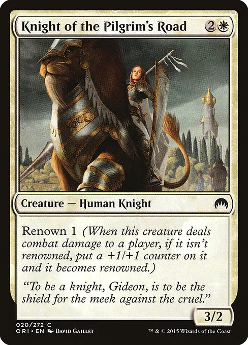 Knight of the Pilgrim's Road · Magic Origins 20/288