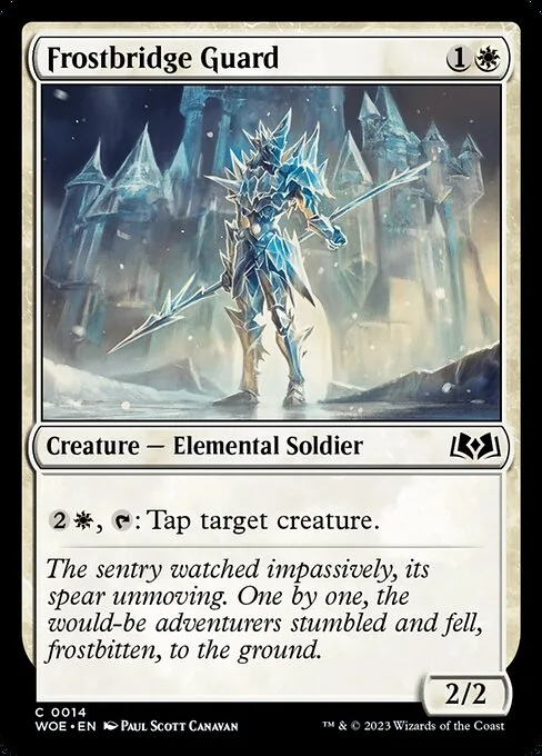 Frostbridge Guard · Wilds of Eldraine 14/381