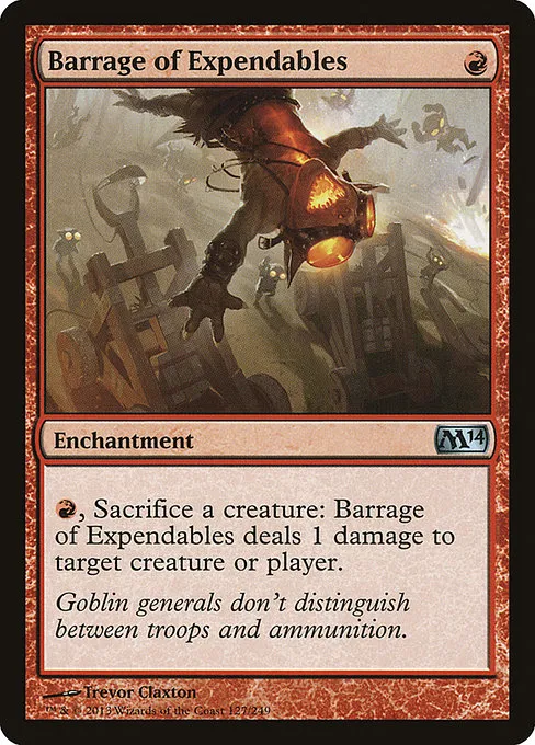 Barrage of Expendables · Magic 2014 127/249