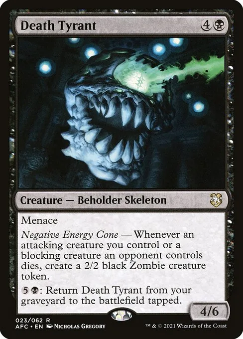 Death Tyrant · Forgotten Realms Commander 23/331