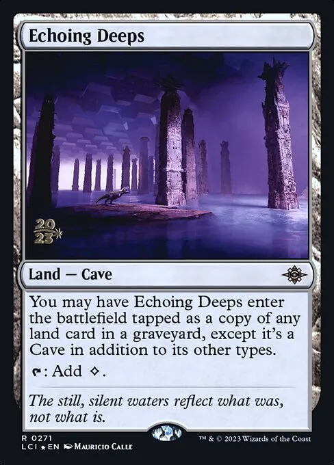 Echoing Deeps · The Lost Caverns of Ixalan Promos 271s/136