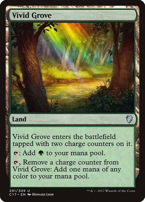 Vivid Grove · Commander 2017 291/309