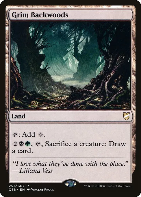 Grim Backwoods · Commander 2018 251/307