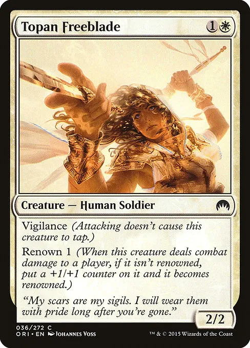 Topan Freeblade · Magic Origins 36/288
