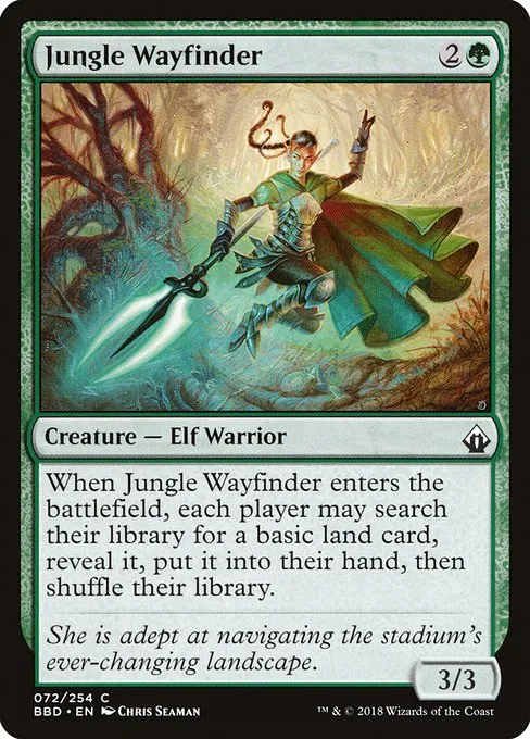 Jungle Wayfinder · Battlebond 72/256