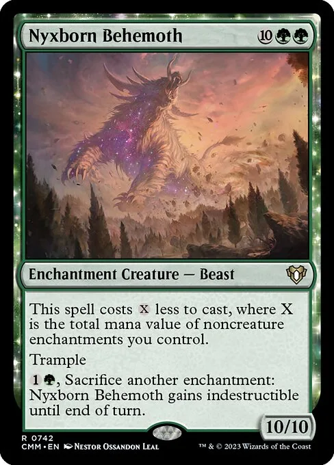 Nyxborn Behemoth · Commander Masters 742/1067