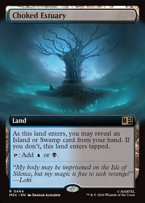 Choked Estuary · Marvel Super Heroes Commander 464/9