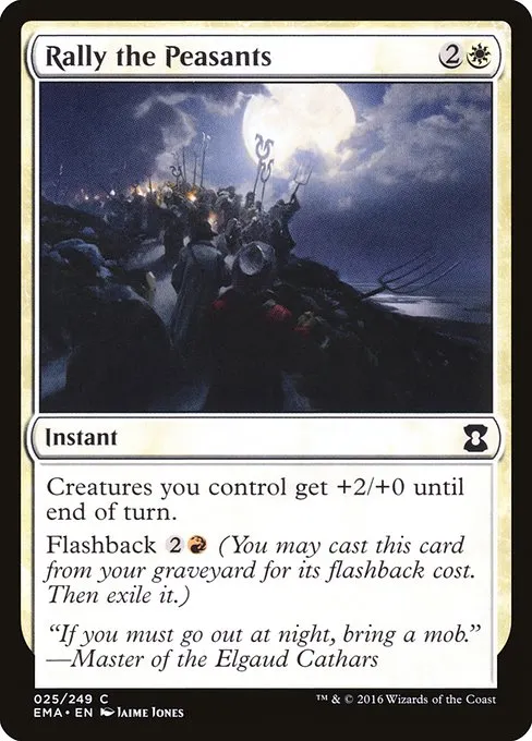 Rally the Peasants · Eternal Masters 25/249