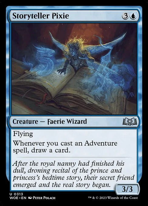 Storyteller Pixie · Wilds of Eldraine 313/381