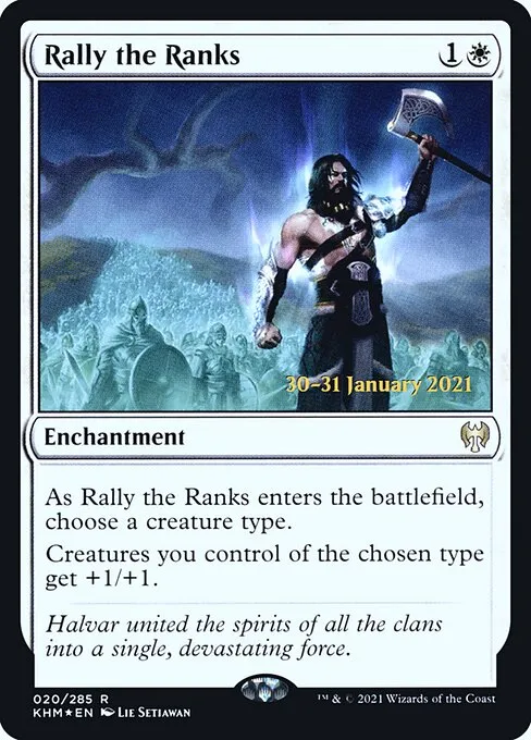 Rally the Ranks · Kaldheim Promos 20s/158