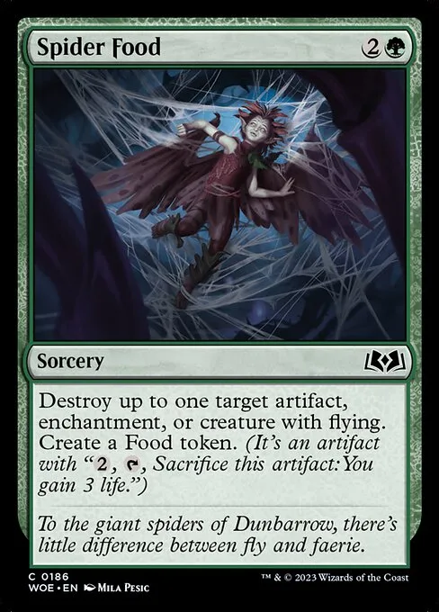 Spider Food · Wilds of Eldraine 186/381