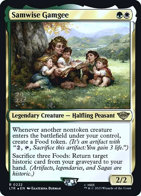 Samwise Gamgee · Tales of Middle-earth Promos 222s/86
