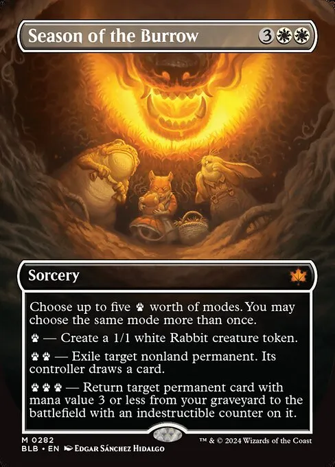Season of the Burrow · Bloomburrow 282/398