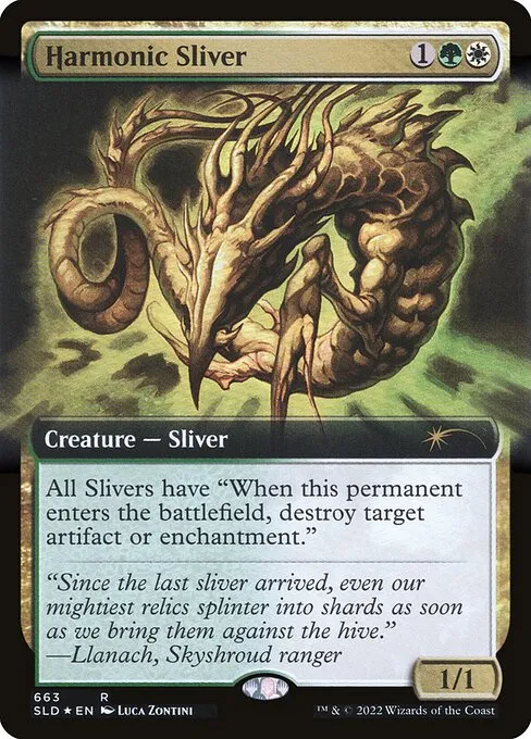 Harmonic Sliver · Secret Lair Drop 663/2547