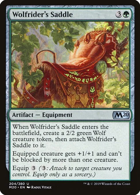 Wolfrider's Saddle · Core Set 2020 204/346