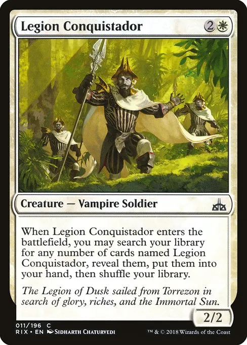 Legion Conquistador · Rivals of Ixalan 11/205