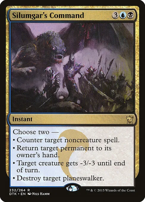 Silumgar's Command · Dragons of Tarkir 232/264