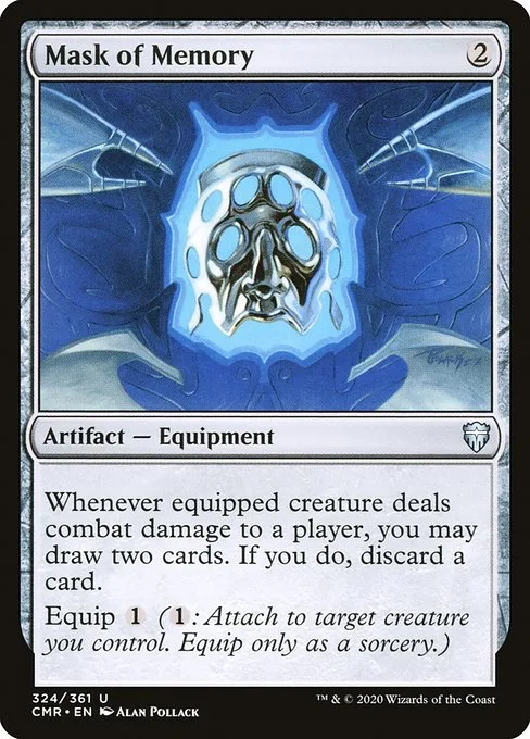 Mask of Memory · Commander Legends 324/718