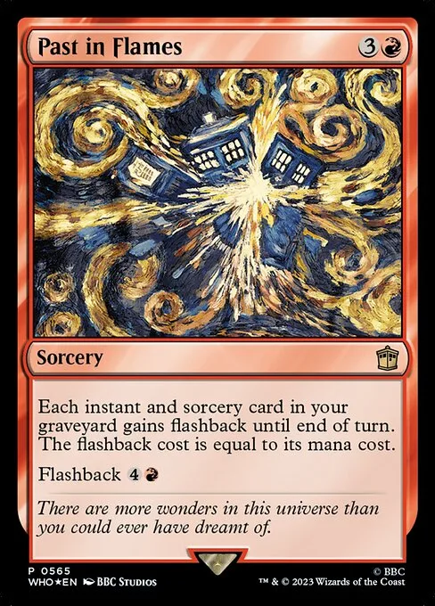 Past in Flames · Doctor Who 565/1178