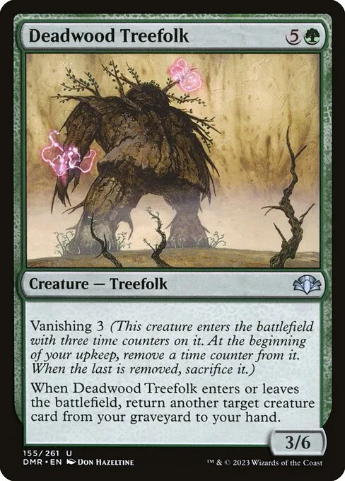 Deadwood Treefolk · Dominaria Remastered 155/457